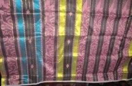 Kain sutra bermotif Cure' Sobbi' Tettong